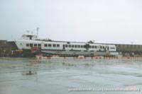 SRN4 Sir Christopher (GH-2008) being broken up at Dover